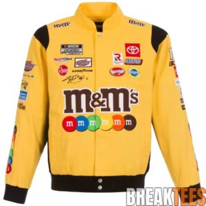 Kyle Busch M&M Jacket - Yellow 1