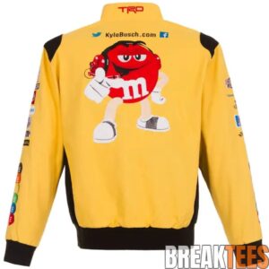 Kyle Busch M&M Jacket - Yellow 2