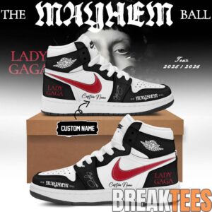 LADY GAGA THE MAYHEM BALL TOUR 2026 AIR JORDAN 1