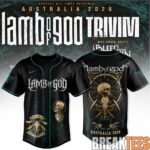 Lamb Of God Trivium CoHeadline Australian Tour 2026 Jersey 1