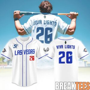 Las Vegas Aviators 51’s Throwback Custom Baseball Jersey