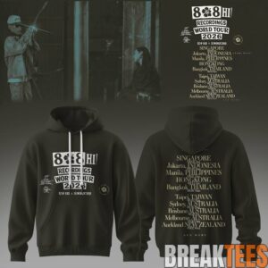 LeeHi x Dok2 808 HI Recordings World Tour 2026 Hoodie 2