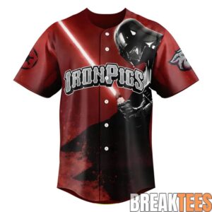 Lehigh Valley IronPigs Star Wars Night Custom Baseball Jersey 1