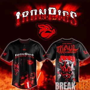 Lehigh Valley IronPigs x Star Wars Maul Shadow Lord Baseball Jersey