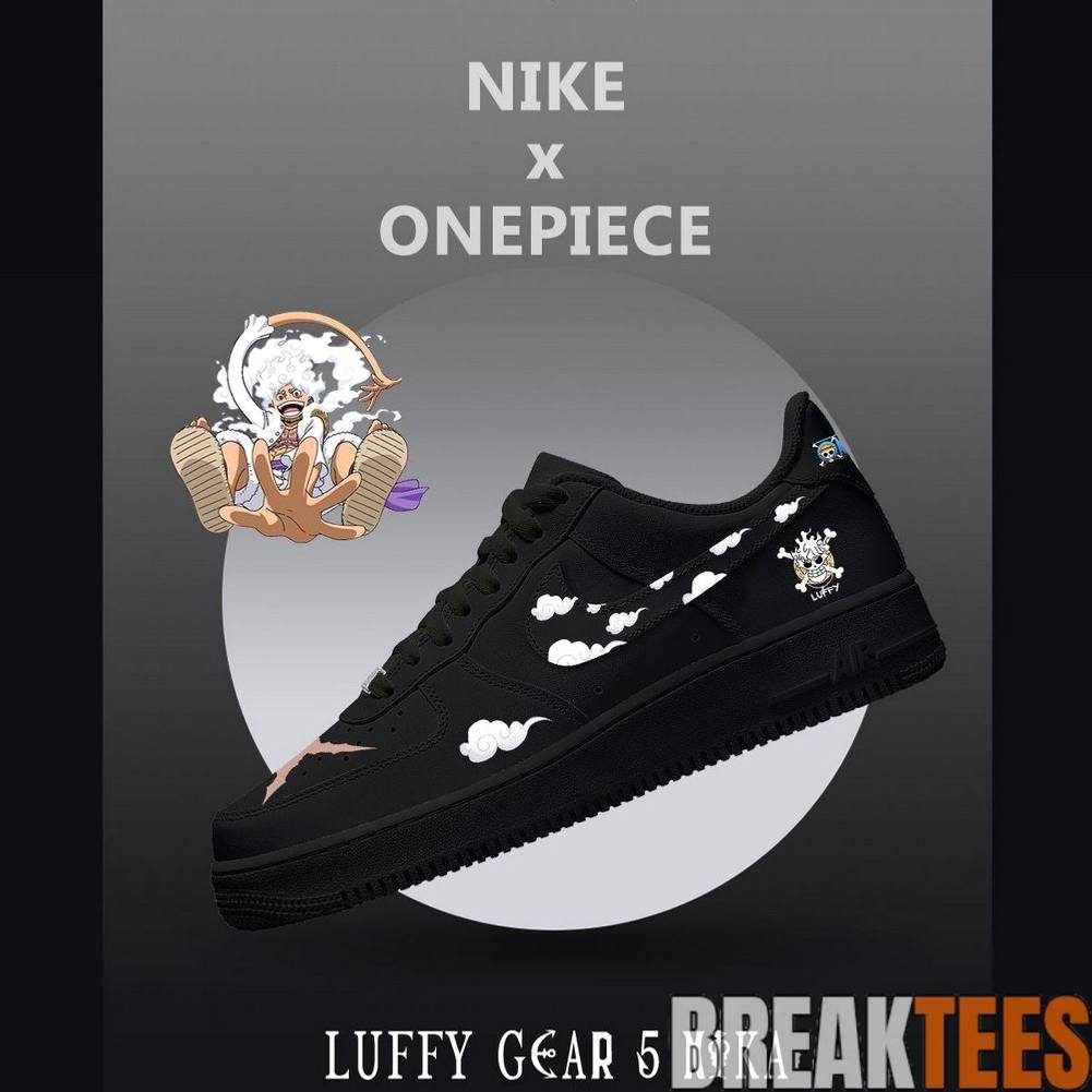 Limited Edition Portgas D Ace One Piece Air Force 1 Sneakers Limited Edition Portgas D Ace One Piece Air Force 1 Sneakers