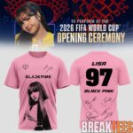 BreakTees 25 Lisa FIFA World Cup 2026 Opening Ceremony Shirt 1