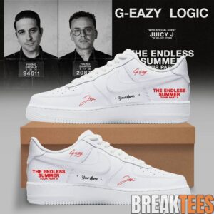 Logic GEazy The Endless Summer Tour Part II Custom Air Force 1