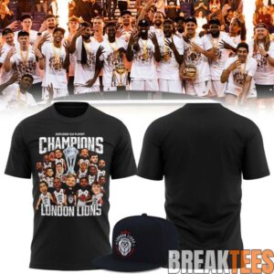 London Lions 2025-2026 SLB Playoff Champions Shirt 1
