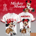 Los Angeles Angels Mickey Mouse 2026 Edition Baseball Jersey 1