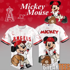 Los Angeles Angels Mickey Mouse 2026 Edition Baseball Jersey