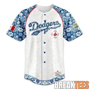 Los Angeles Dodgers 2026 Mexican Heritage Night Baseball Jersey 1