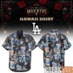 Los Angeles Dodgers Da De Los Muertos 2026 Hawaiian Shirt 1