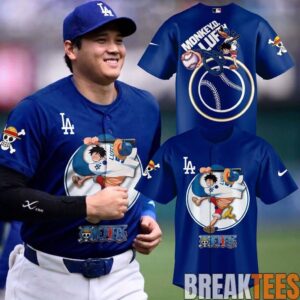 Los Angeles Dodgers x One Piece Night 2026 Baseball Jersey