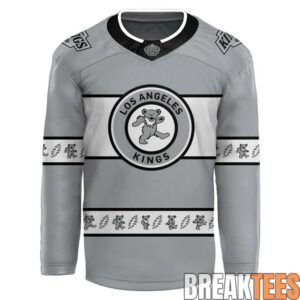 Los Angeles Kings x Grateful Dead Night 2026 Custom Hockey Jersey 1