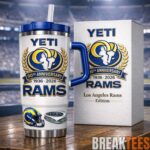 Los Angeles Rams 90th Anniversary YETI Tumbler 1