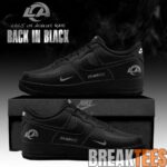 Los Angeles Rams Back in Black Special Air Force 1 1
