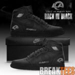 Los Angeles Rams Back in Black Special Air Jordan 1 1