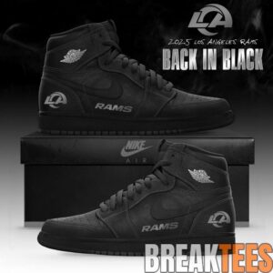 Los Angeles Rams Back in Black Special Air Jordan 1