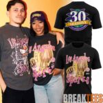 BreakTees 28 Los Angeles Sparks 2026 New TShirt Black 1
