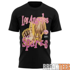 Los Angeles Sparks 2026 New T-Shirt - Black 1