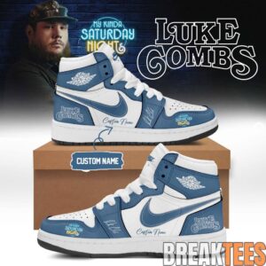 Luke Combs My Kinda Saturday Night Tour 2026 Custom Air Jordan 1 Shoes