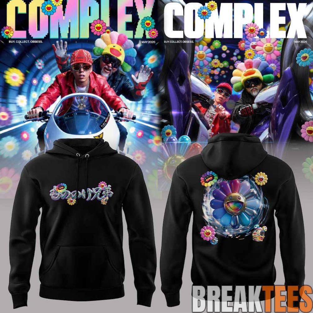 MNNK Bro. x Takashi Murakami x JP THE WAVY Hoodie MNNK Bro. x Takashi Murakami x JP THE WAVY Hoodie