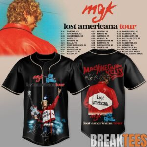 Machine Gun Kelly Lost Americana Tour 2026 Special Baseball Jersey 1