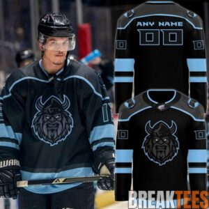 Macon Mayhem 2026 Blackout Hockey Jersey