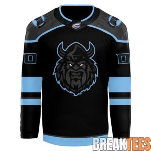 Macon Mayhem 2026 Blackout Hockey Jersey 1