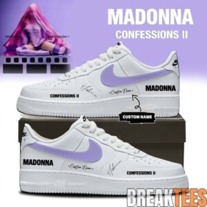 Madonna Album ”Confessions II” Custom AF1 Shoes