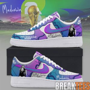 Madonna Halftime Show WC26 Special AF1 Shoes