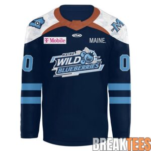 Maine Mariners 2026 Wild Blueberries Hockey Jersey 1