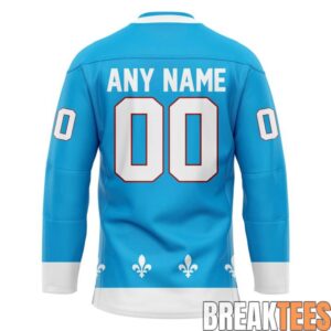 Maine Nordiques 2026 Powder Blue Hockey Jersey 2