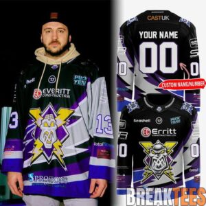 Manchester Storm 2026 Retro Night Hockey Jersey