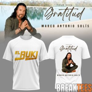 Marco Antonio Sols Gratitud Tour 2026 El Buki Shirt
