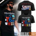 Market x Philadelphia 76Ers T Shirt