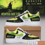 Memphis May Fire x Caskets Custom Air Force 1 Shoes 1