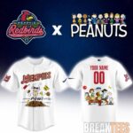 Memphis Redbirds Peanuts Night MiLB 2026 Personalized Baseball Jersey
