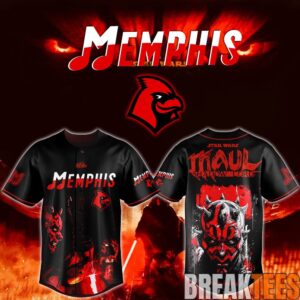 Memphis Redbirds x Star Wars Maul Shadow Lord Special Baseball Jersey