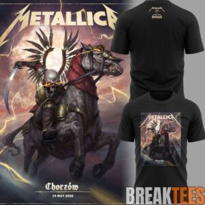 Metallica #M72Chorzow at Chorzów, Poland Shirt