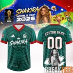 Mexico National Football Team x Shakira World Cup 2026 Rhythm Edition Custom Jersey 1