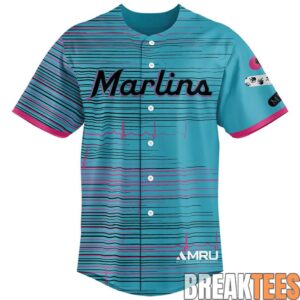 Miami Marlins 2026 Nurse Appreciation Baseball Jersey 1