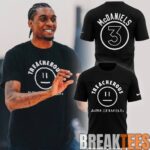 Minnesota Timberwolves Jaden McDaniels TREACHEROUS Special T Shirt 2026