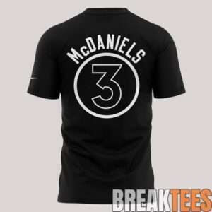 Minnesota Timberwolves Jaden McDaniels TREACHEROUS Special T-Shirt 2026 2