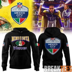 Minnesota Vikings 2026 NFL Mexico City Game Hoodie 1