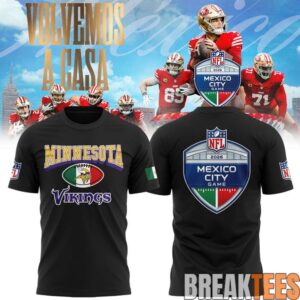 Minnesota Vikings 2026 NFL Mexico City Game Shirt 1