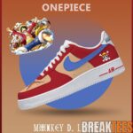 BreakTees 16 Monkey D Luffy One Piece Air Force 1 Sneaker 1