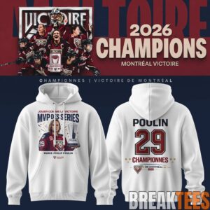 Montral Victoire PWHL Walter Cup Championship 2026 Special Hoodie 1