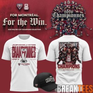 Montreal Victoire Royalty Champions 2026 Shirt 1