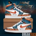 BreakTees 21 Myke Towers 2026 Tour Custom Air Jordan 1 1